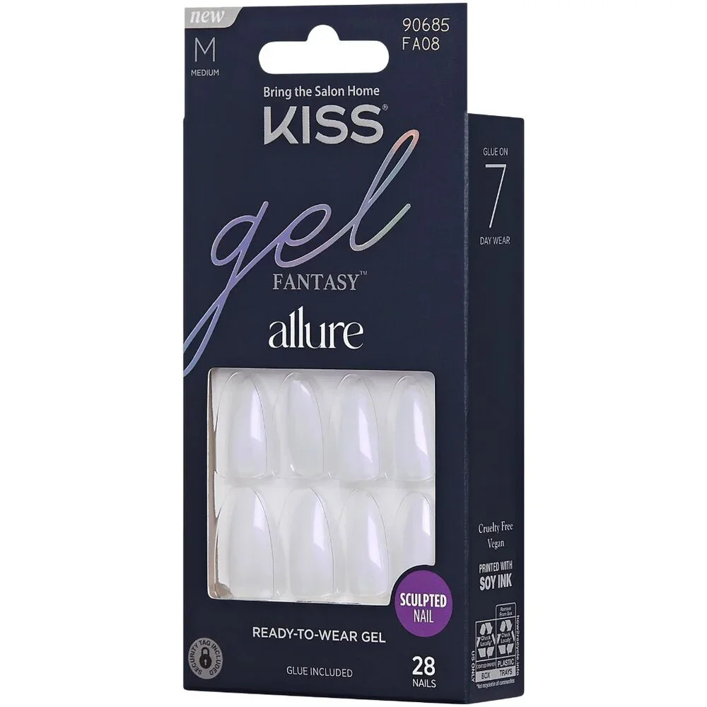 Kiss Gel Fantasy Allure Nails Medium length - Influential - Picture 5 of 5